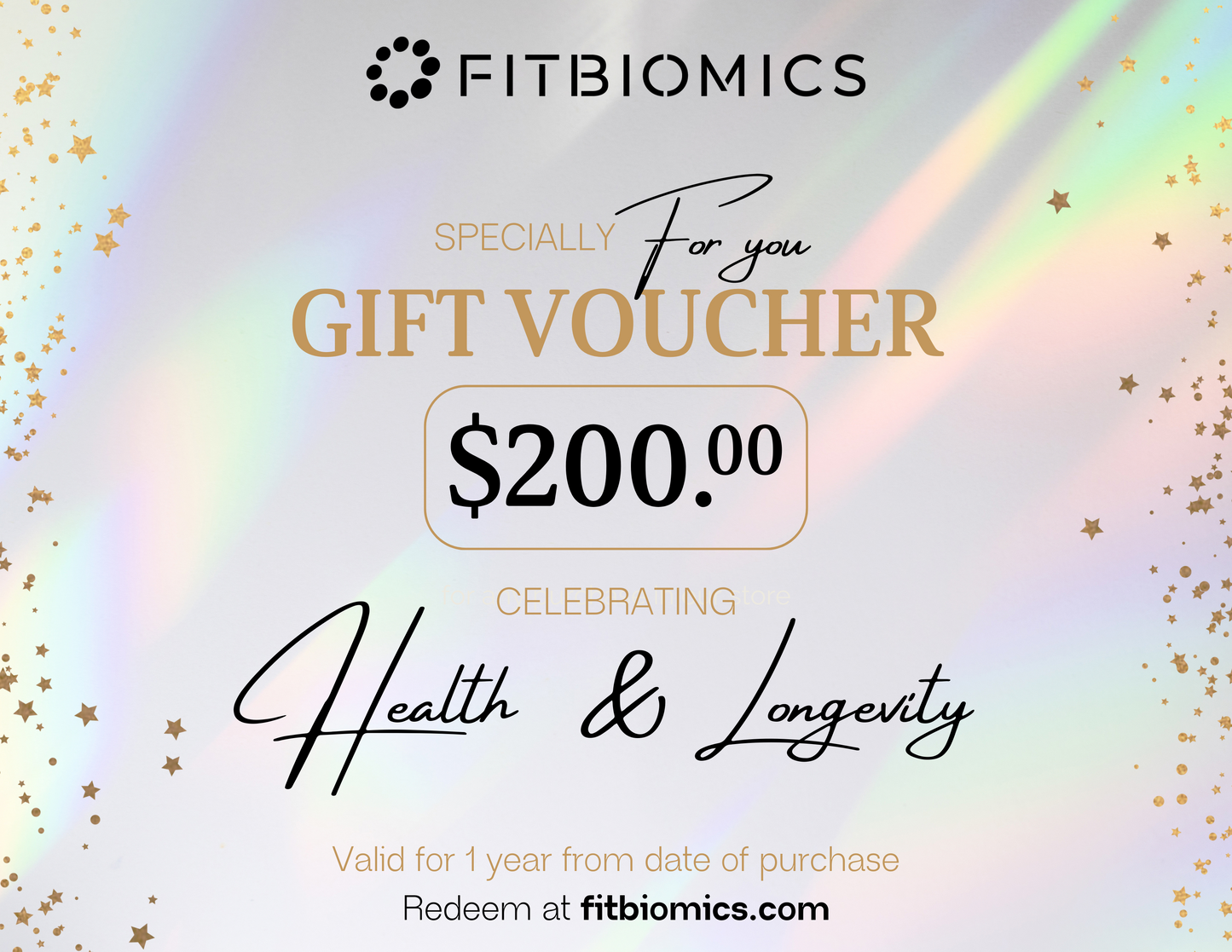 FitBiomics Gift Card