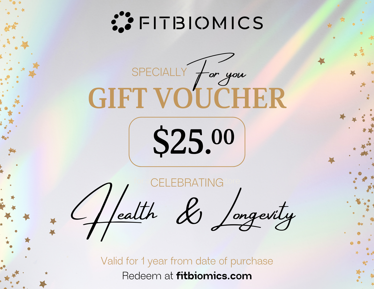 FitBiomics Gift Card