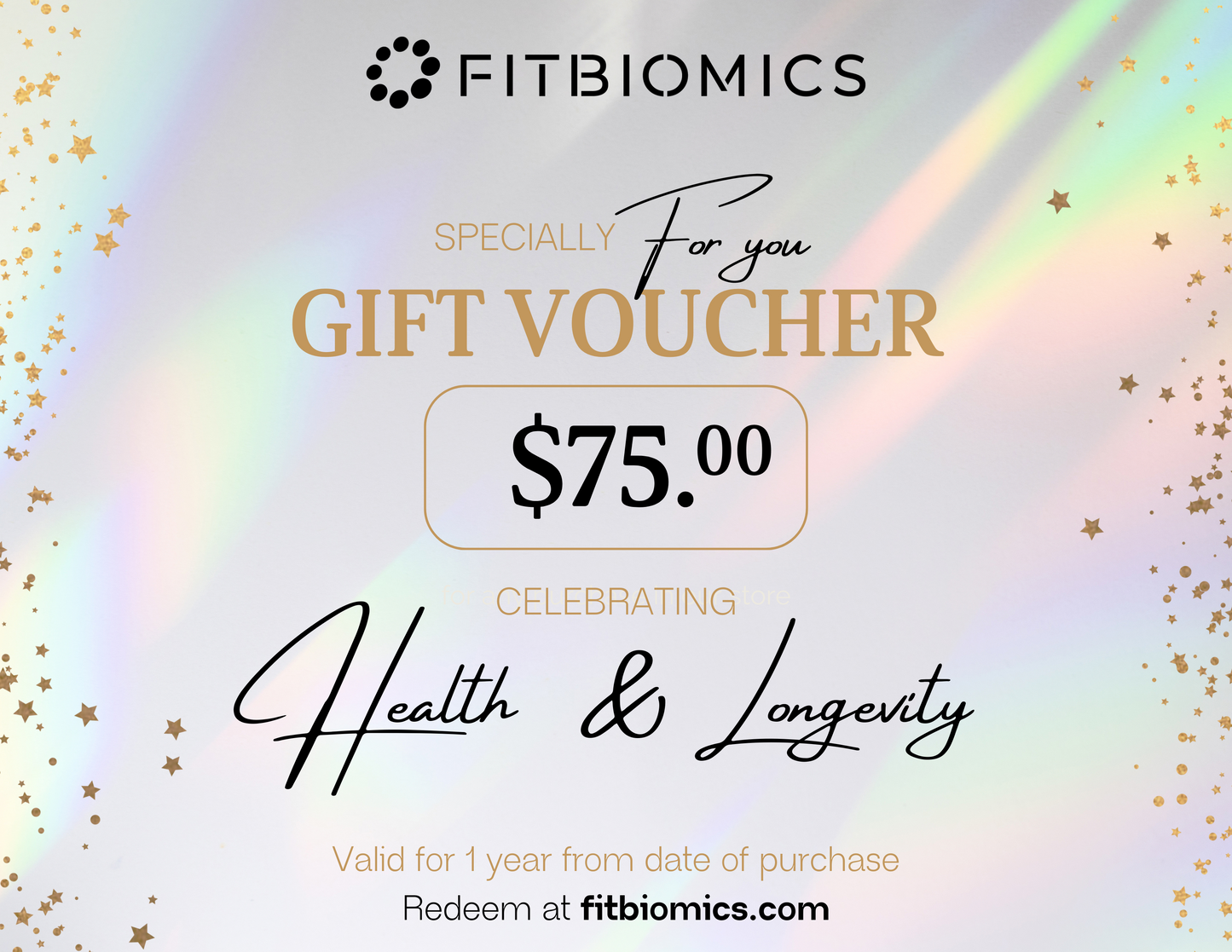 FitBiomics Gift Card