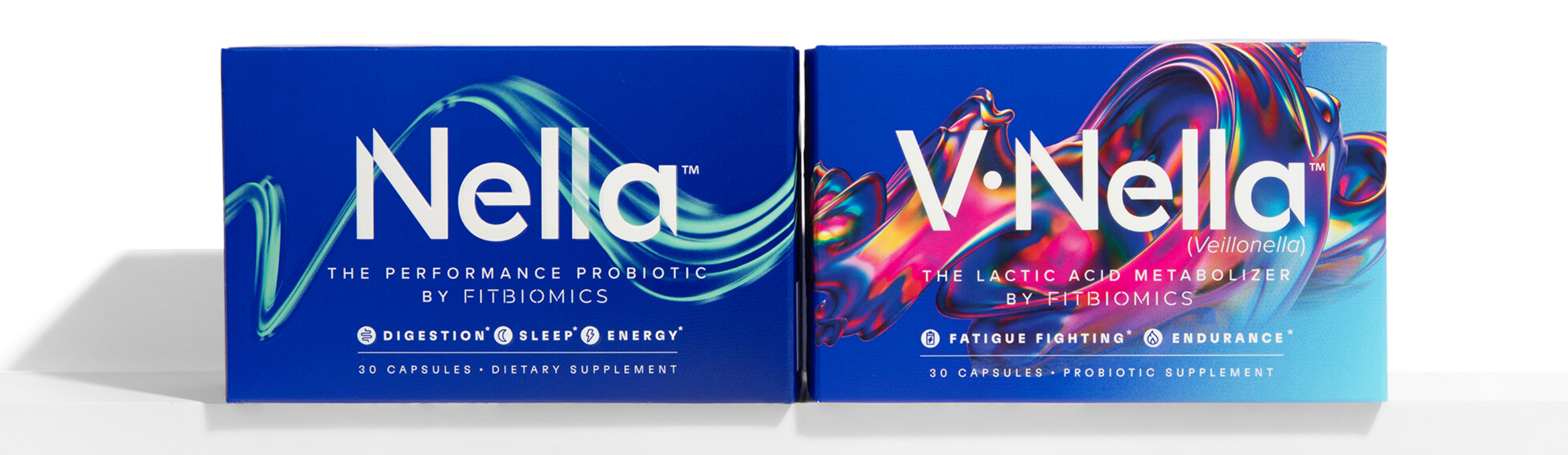 Nella and V-Nella boxes side by side